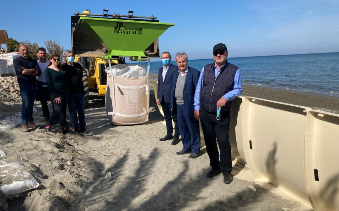 Expérimentation visant à lutter contre l’érosion du littoral